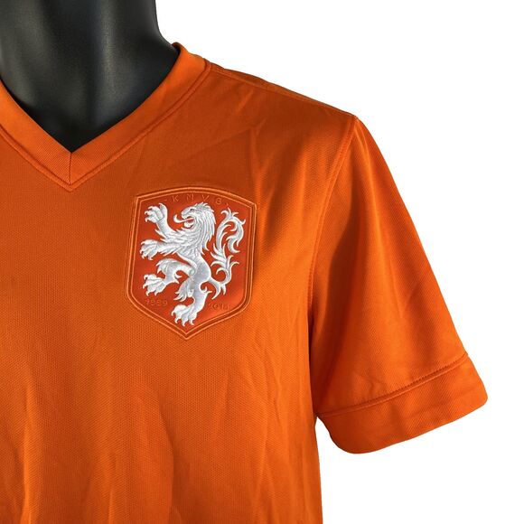 Netherlands Nike Dri-Fit 2014 Home Soccer Football Jersey Men's Size Small - Picture 2 of 11